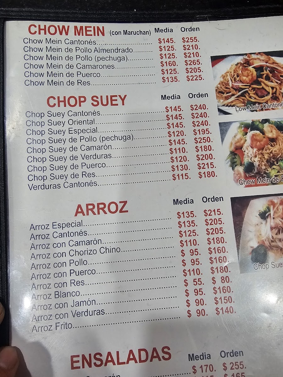 Bello Palacio Restaurant Menu - Image 3